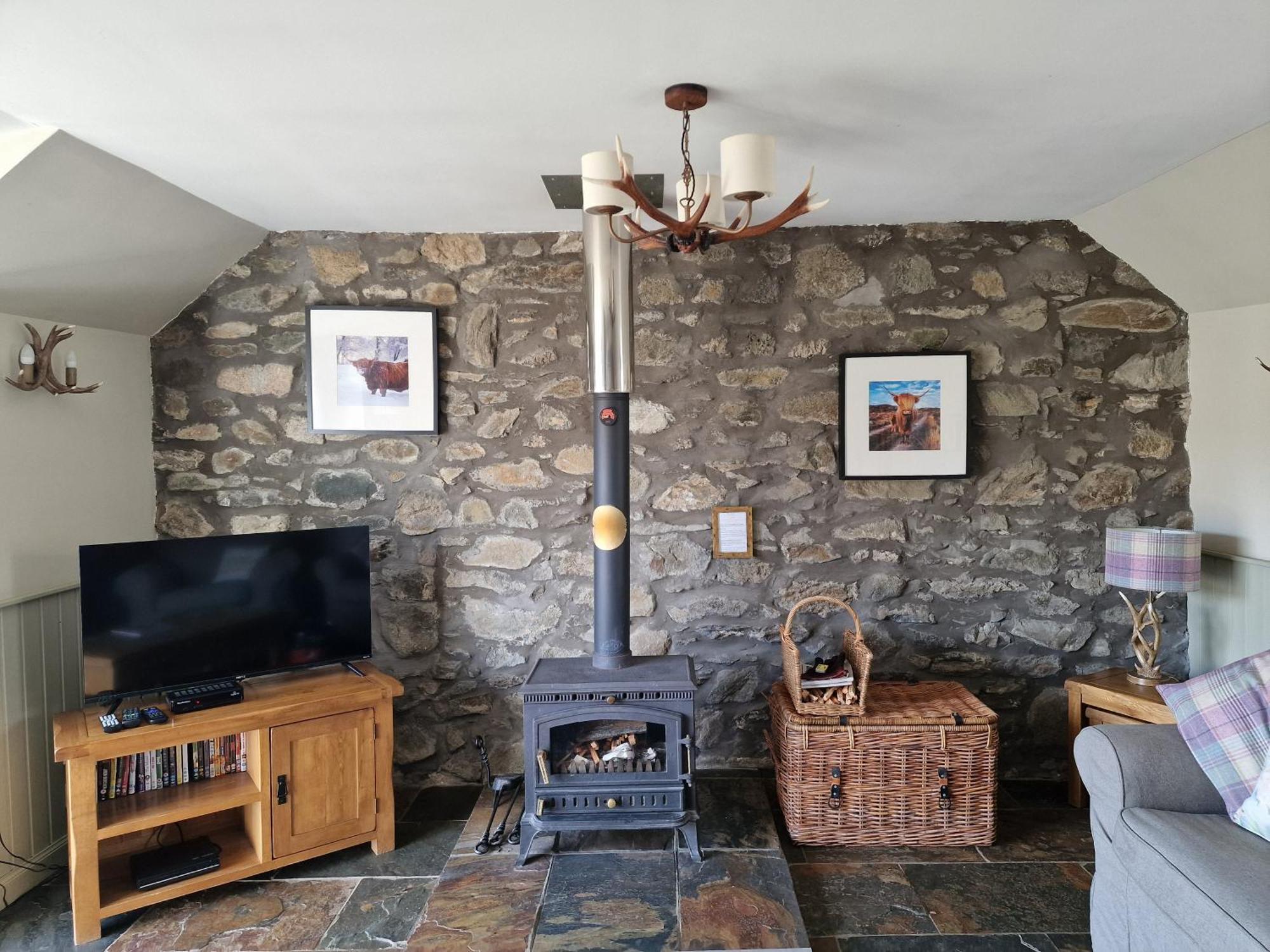 Dalnoid Cottages & Treehouses Nr Glenshee Buitenkant foto