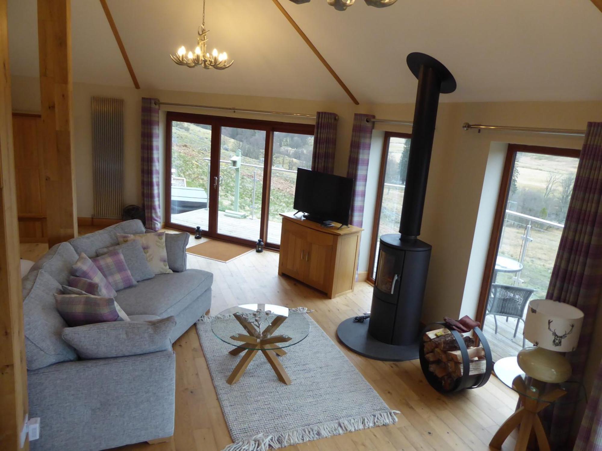 Dalnoid Cottages & Treehouses Nr Glenshee Buitenkant foto