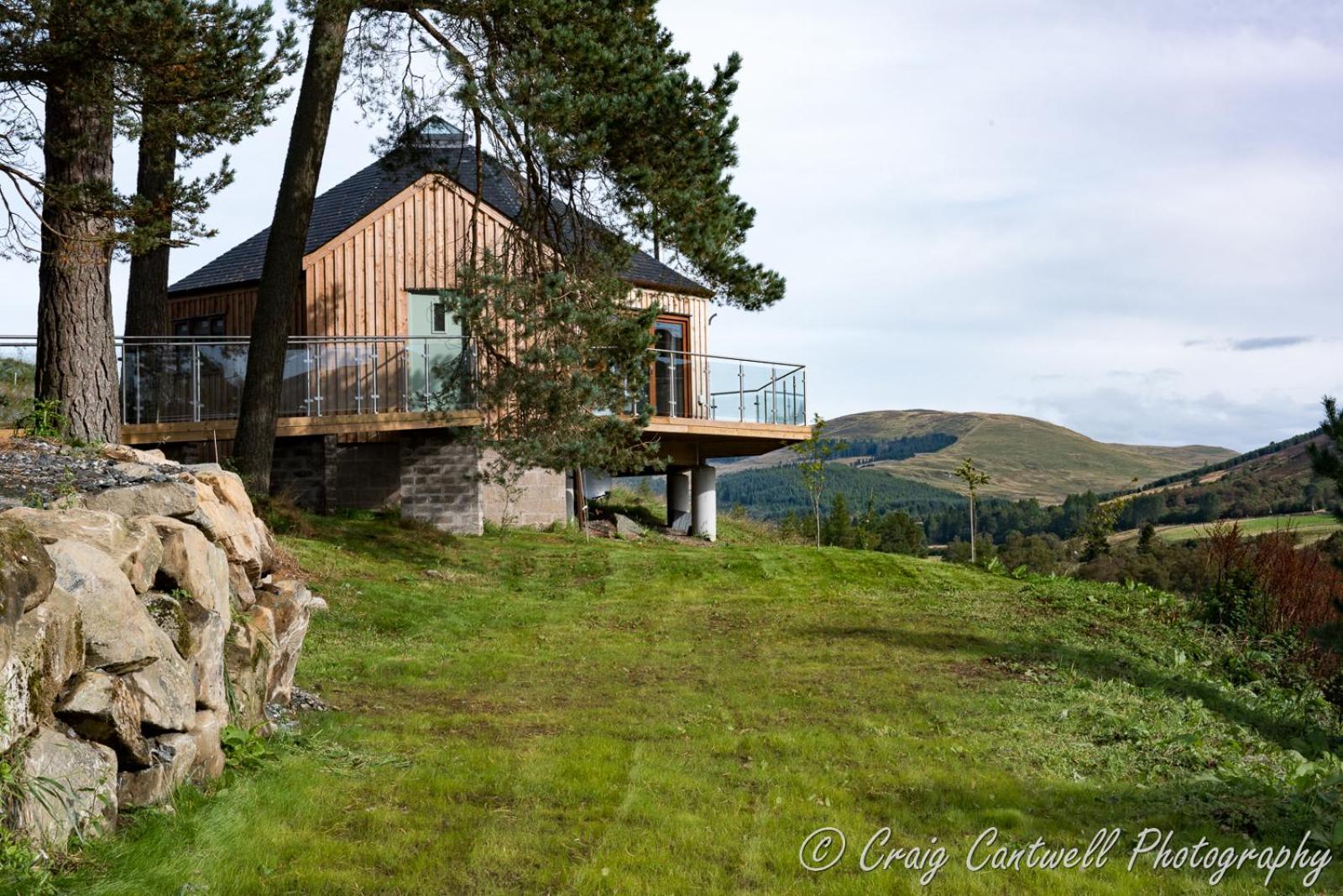 Dalnoid Cottages & Treehouses Nr Glenshee Buitenkant foto